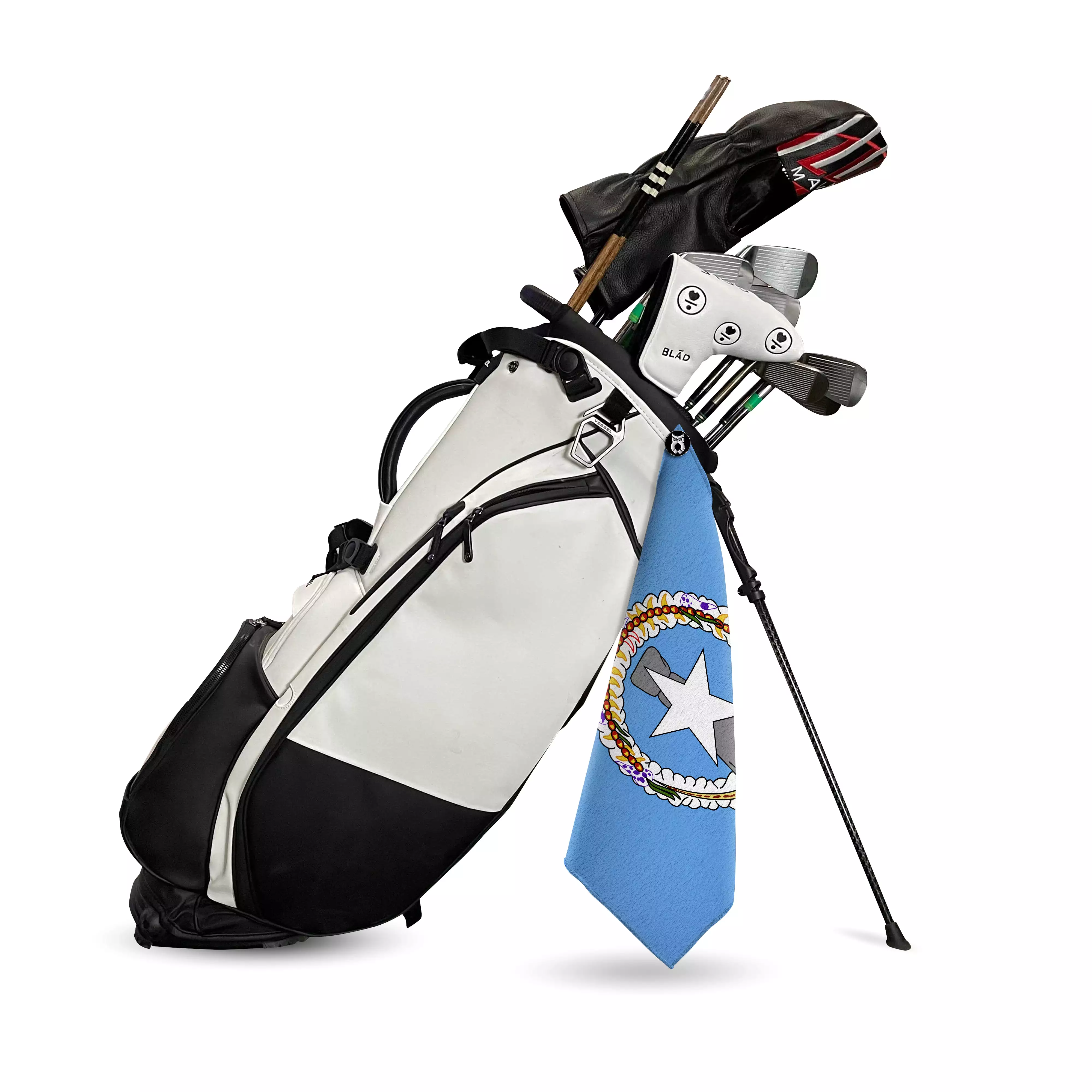 Northern Marianas Flag Golf Towel