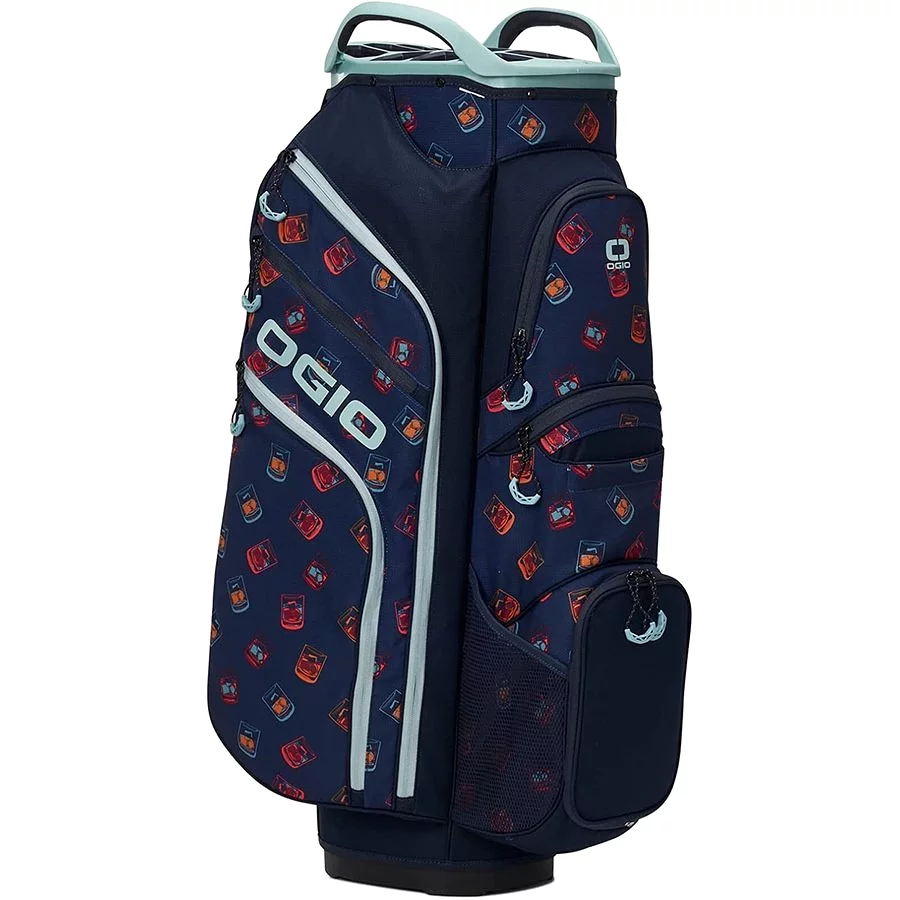 Ogio 2022 Woode 15 Cart Bag - Whiskey