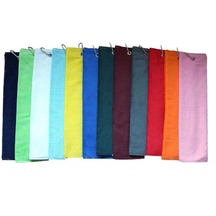 Premium Trifold 100% Cotton Golf Towel