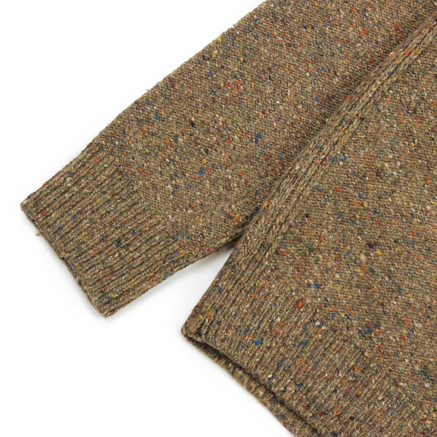 PS Paul Smith - Flecked Wool-Blend Jumper in Brown