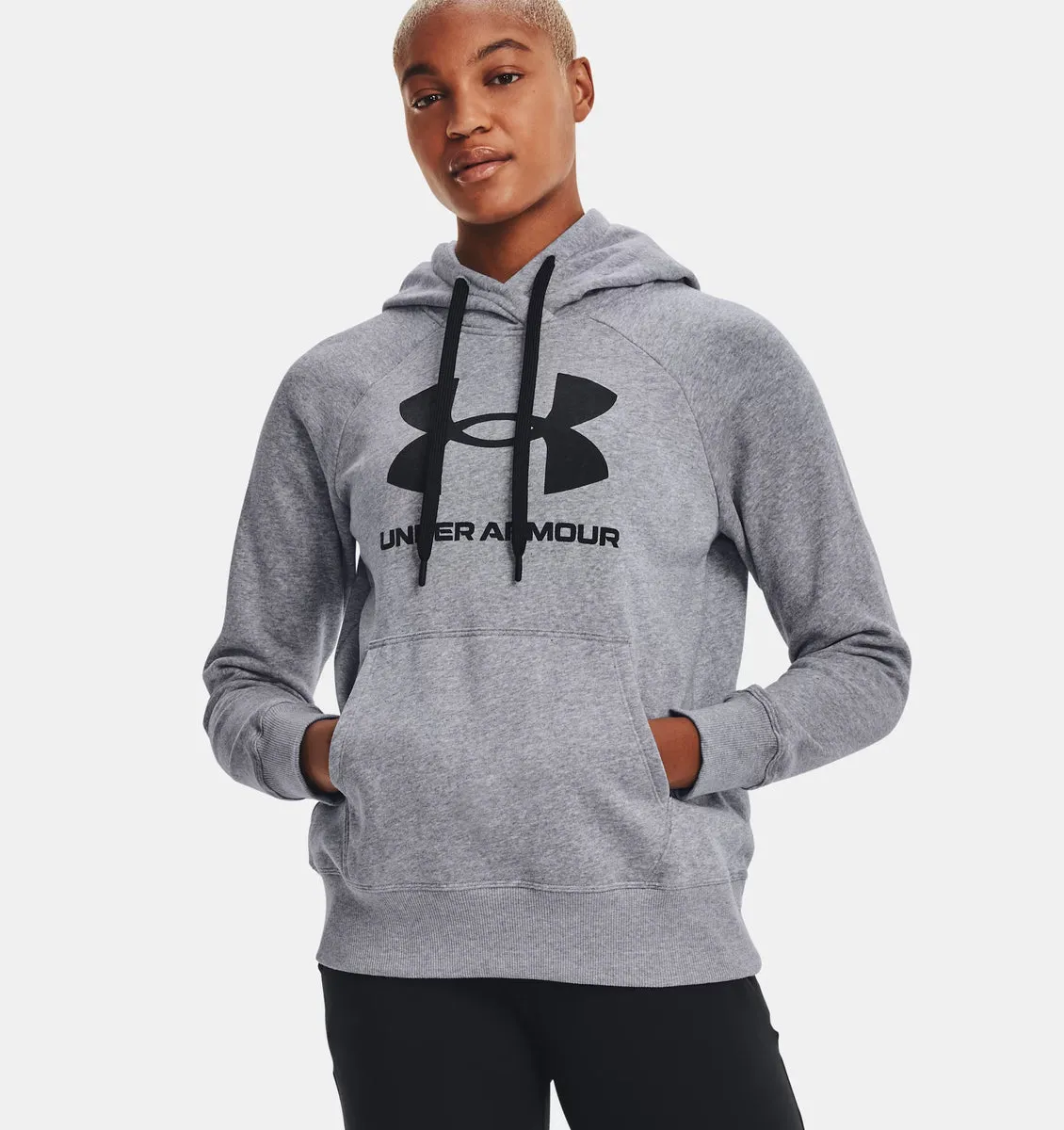 RIVAL FLEECE HB HOOD - Women's Hoodie - Under Armor-