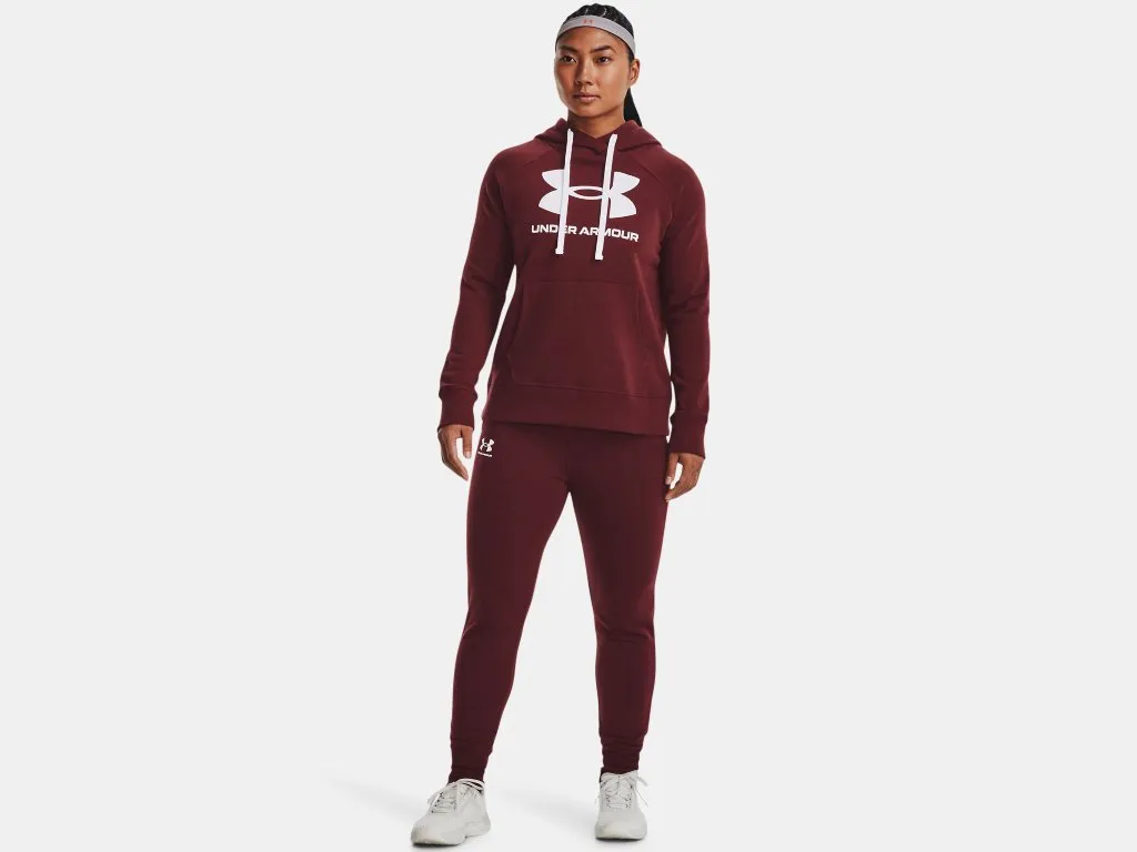 RIVAL FLEECE HB HOOD - Women's Hoodie - Under Armor-