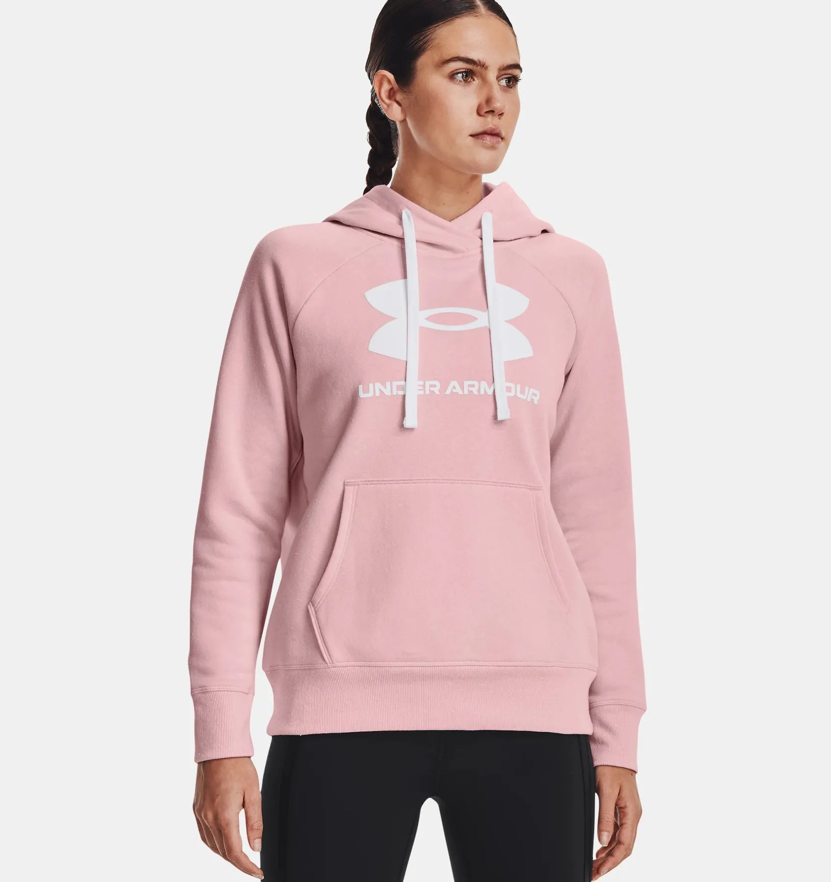 RIVAL FLEECE HB HOOD - Women's Hoodie - Under Armor-