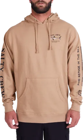 Salty Crew Men's Bruce Hood Fleece Sandstone | Buy Salty Crew Men's Bruce Hood Fleece Sandstone here | Outnorth