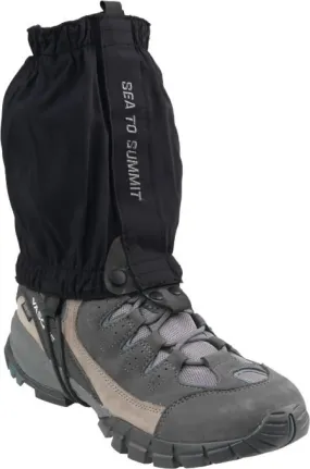 Sea To Summit Tumbleweed Ankle Gaiters Black | Buy Sea To Summit Tumbleweed Ankle Gaiters Black here | Outnorth