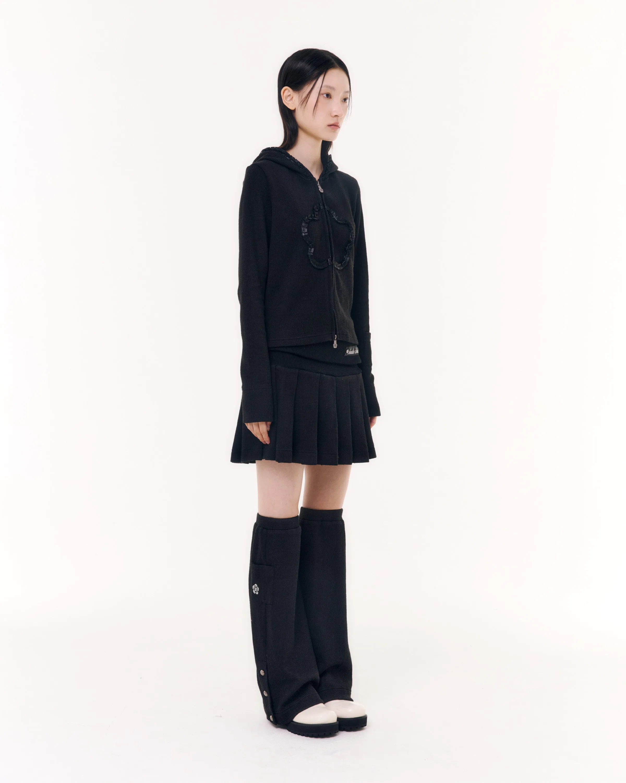 SOOT KNIT FOLD OVER SKIRT + LEGWARMER