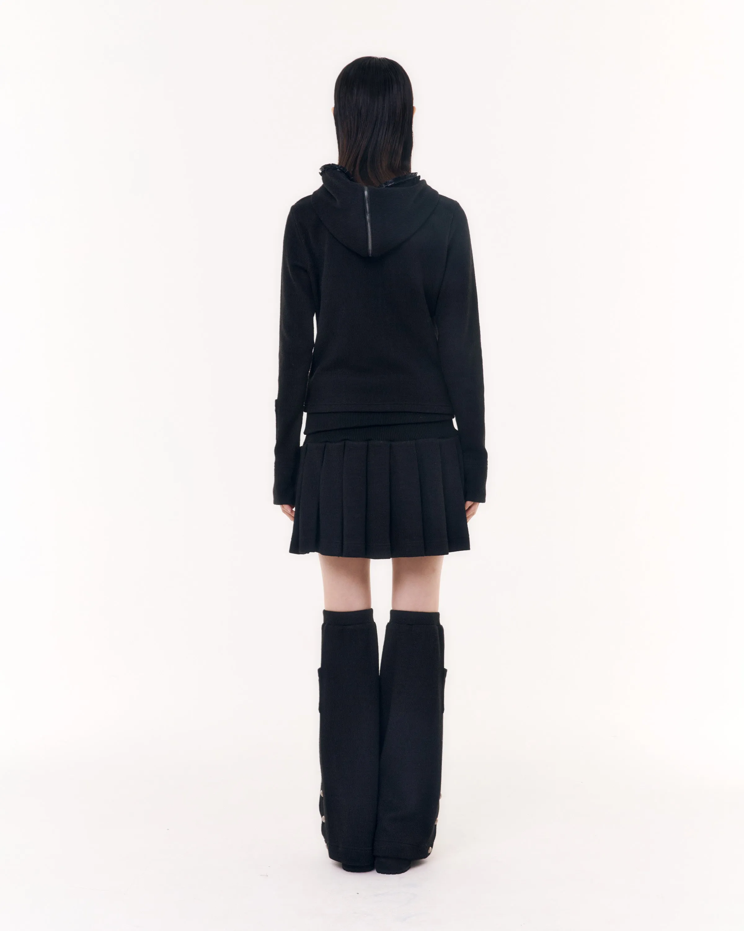 SOOT KNIT FOLD OVER SKIRT + LEGWARMER