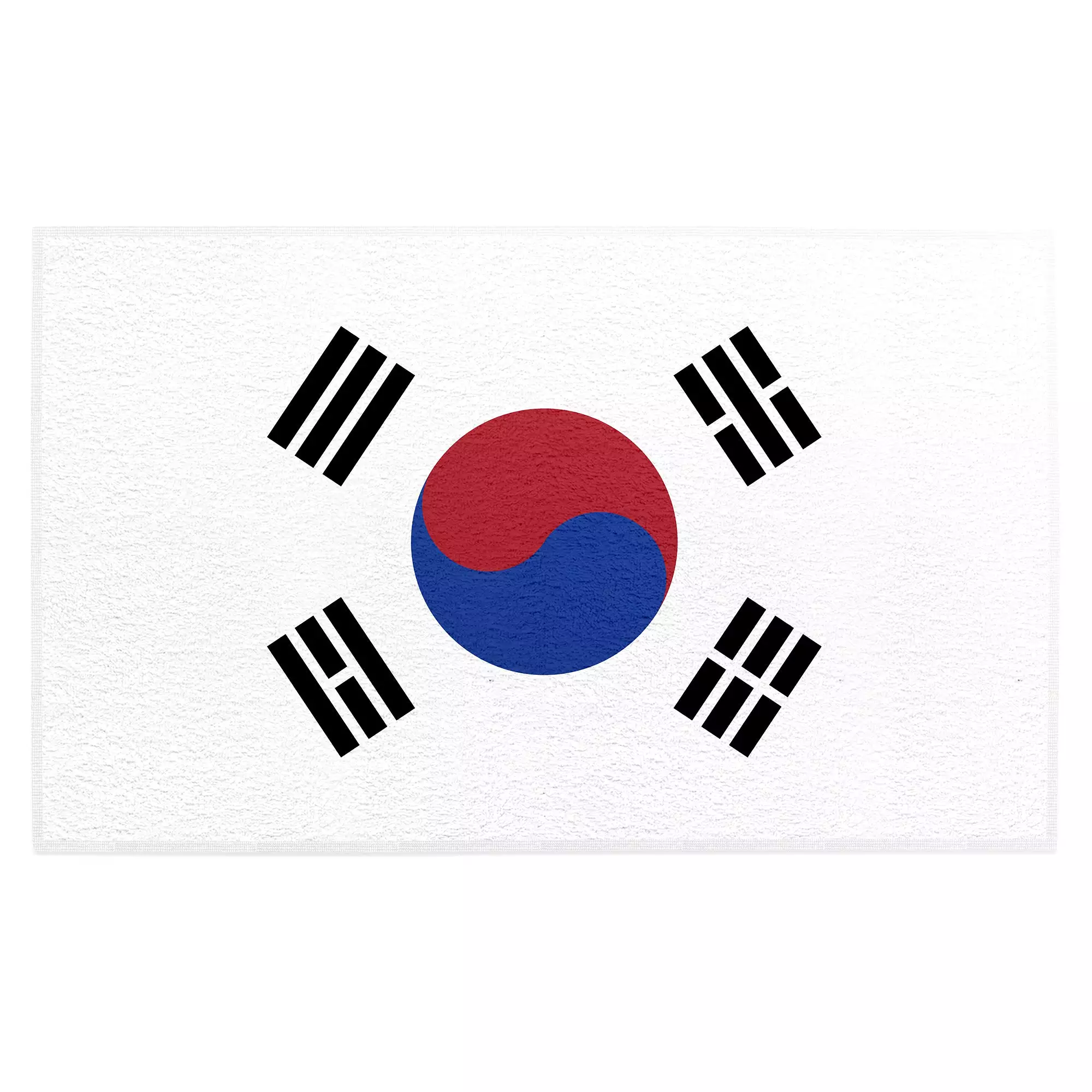 South Korea Flag Golf Towel