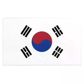 South Korea Flag Golf Towel