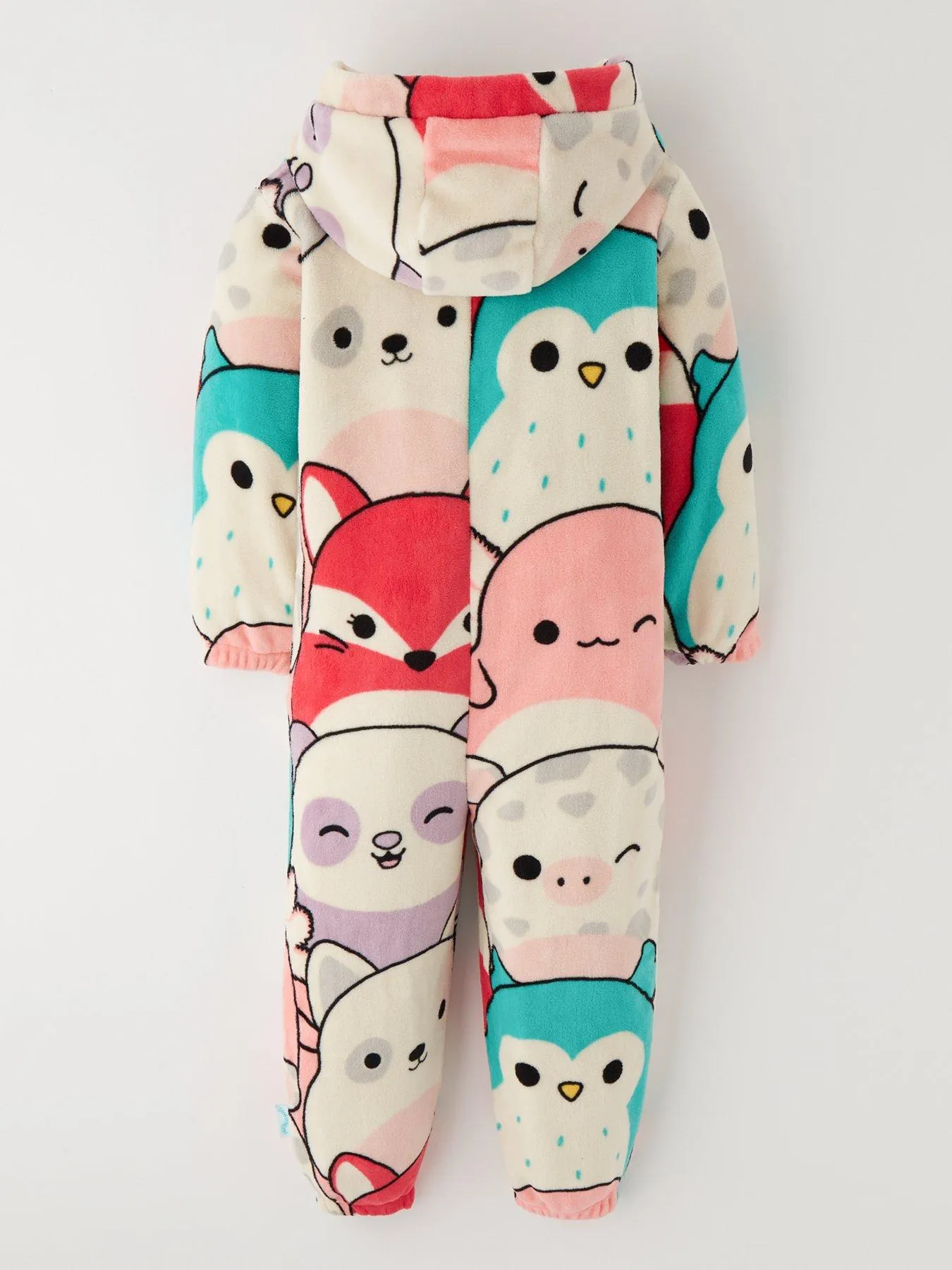 Squishmallows Squishmallow Hood Detail Fleece All In One - Multi