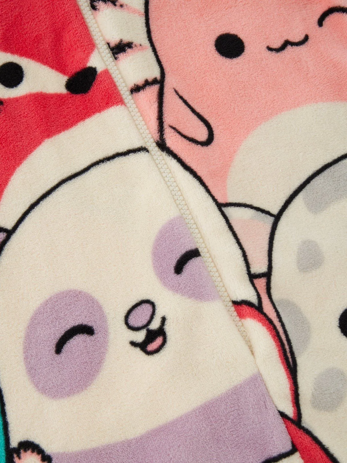 Squishmallows Squishmallow Hood Detail Fleece All In One - Multi