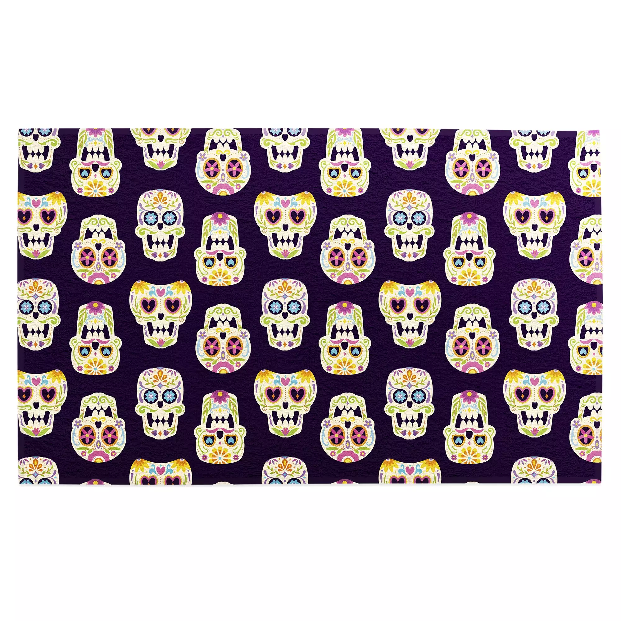 Sugar Skull Muertos Golf Towel