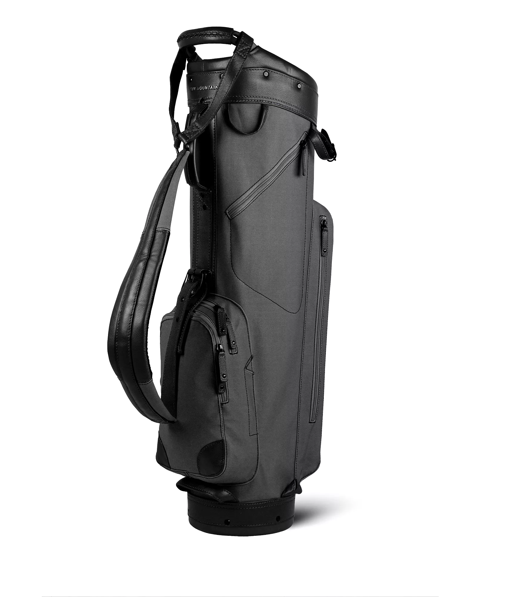 Sun Mountain Golf Canvas & Leather Cart Bag