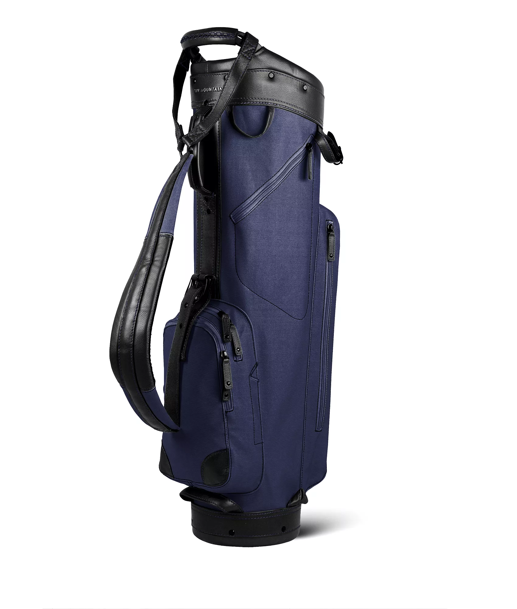 Sun Mountain Golf Canvas & Leather Cart Bag