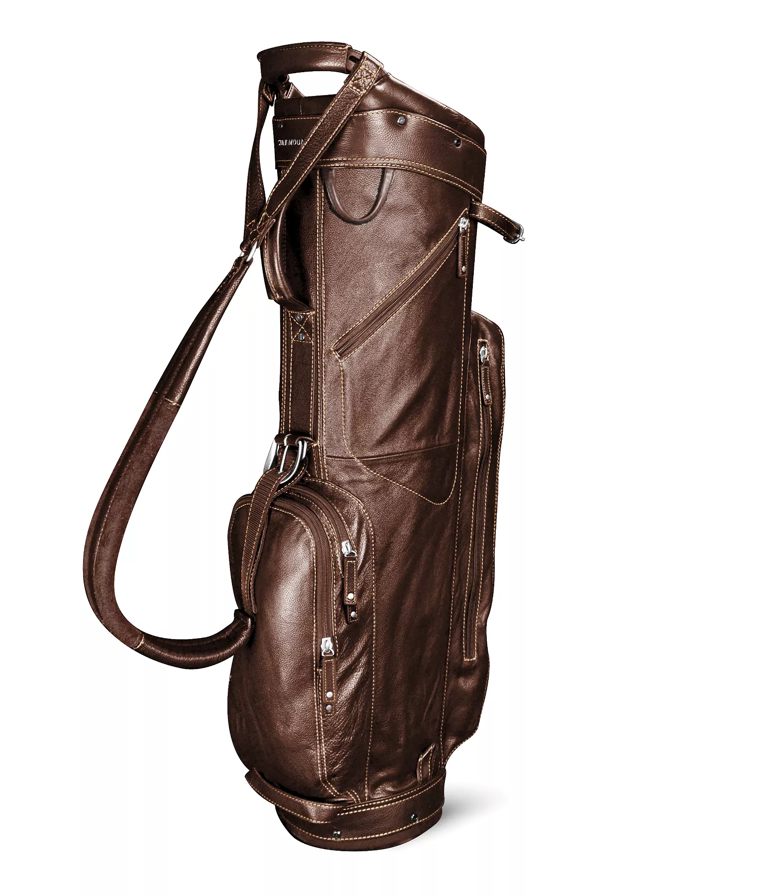 Sun Mountain Golf Leather Cart Bag