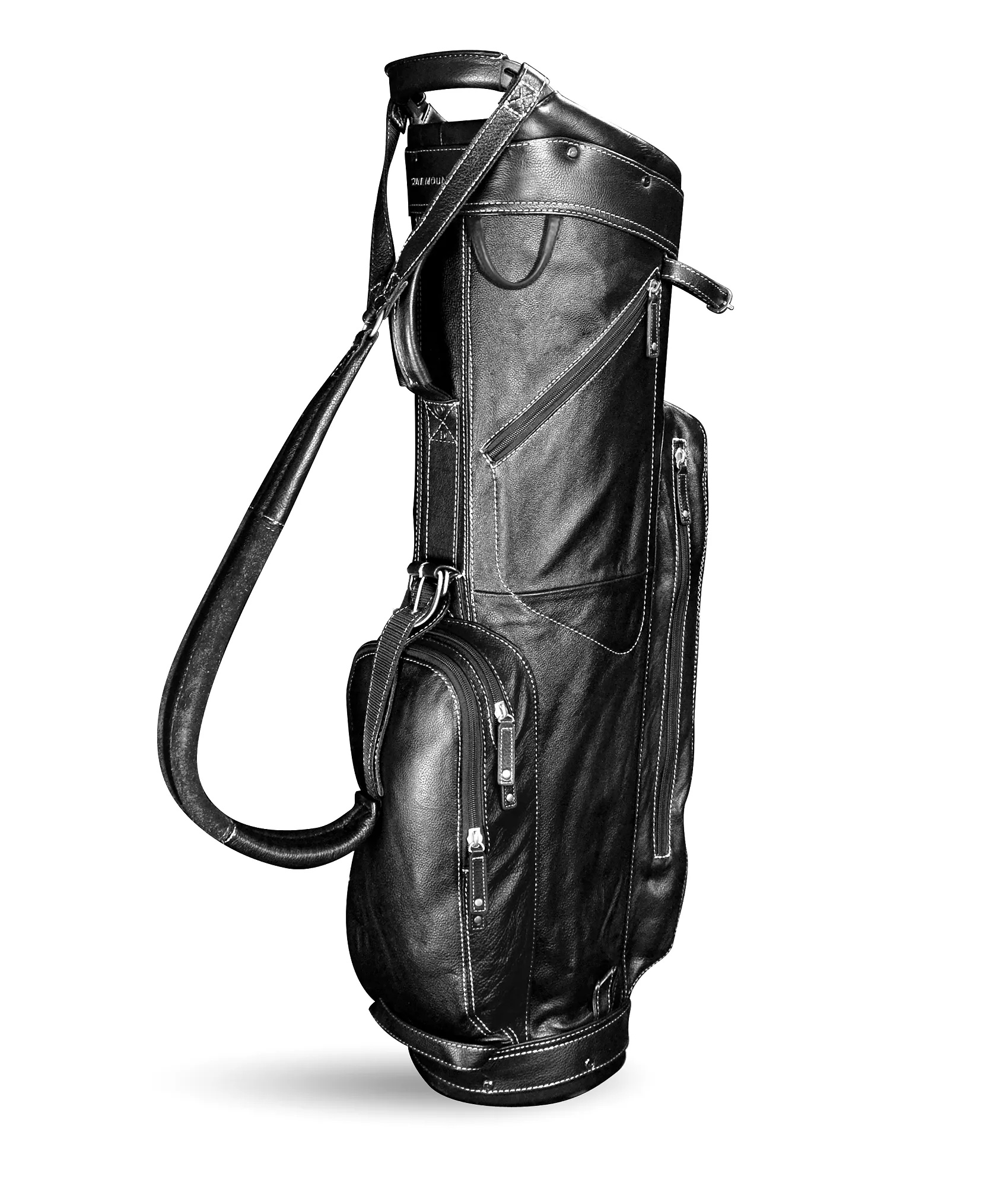 Sun Mountain Golf Leather Cart Bag