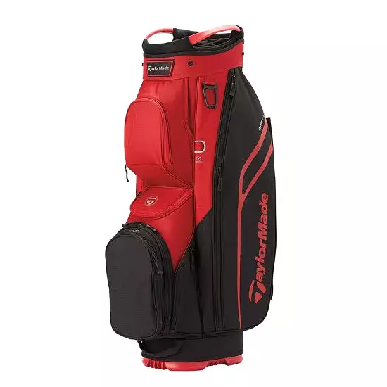 Taylormade Cartlite 14 divider Cart Golf bag-Red/Black