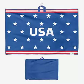 USA Heritage Blue Cart Golf Towel