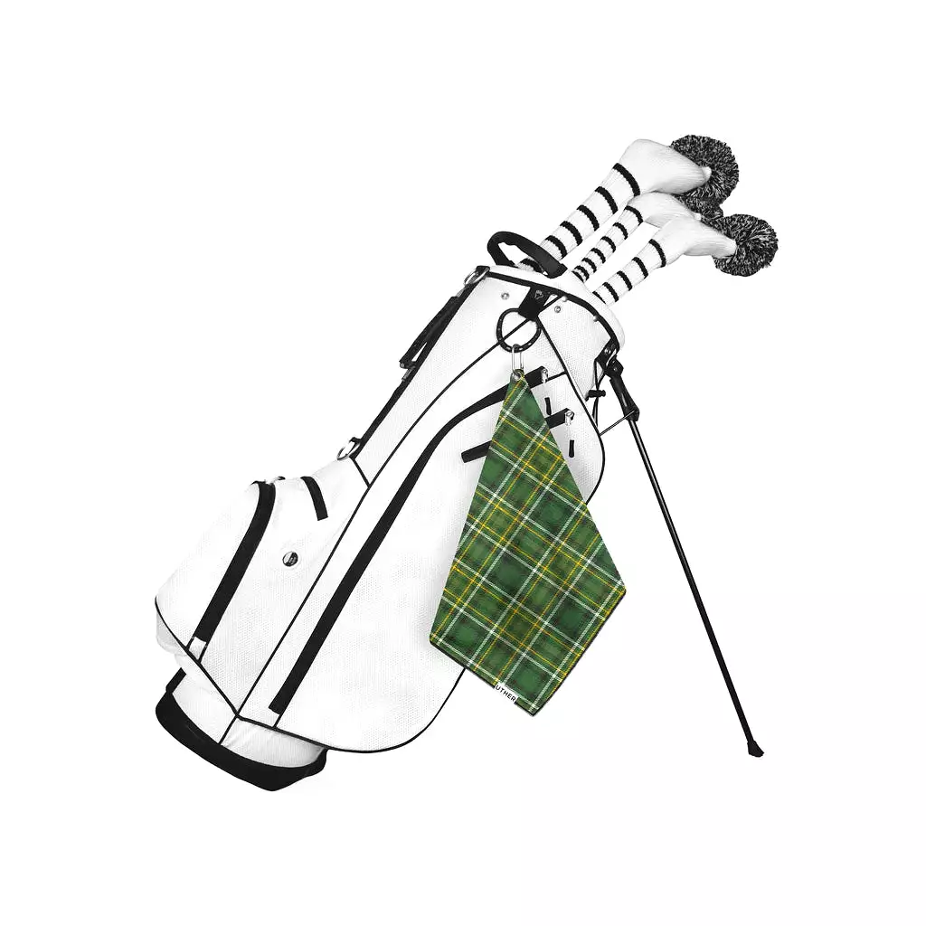 UTHER Highlands Plaid Cart Golf Towel