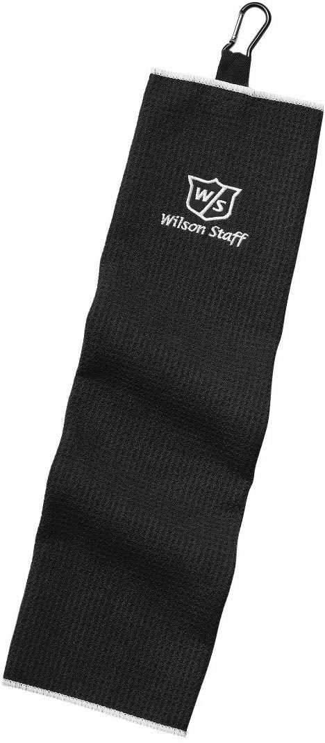 Wilson Staff Microfiber Trifold Golf Towel 16 x 21 Black