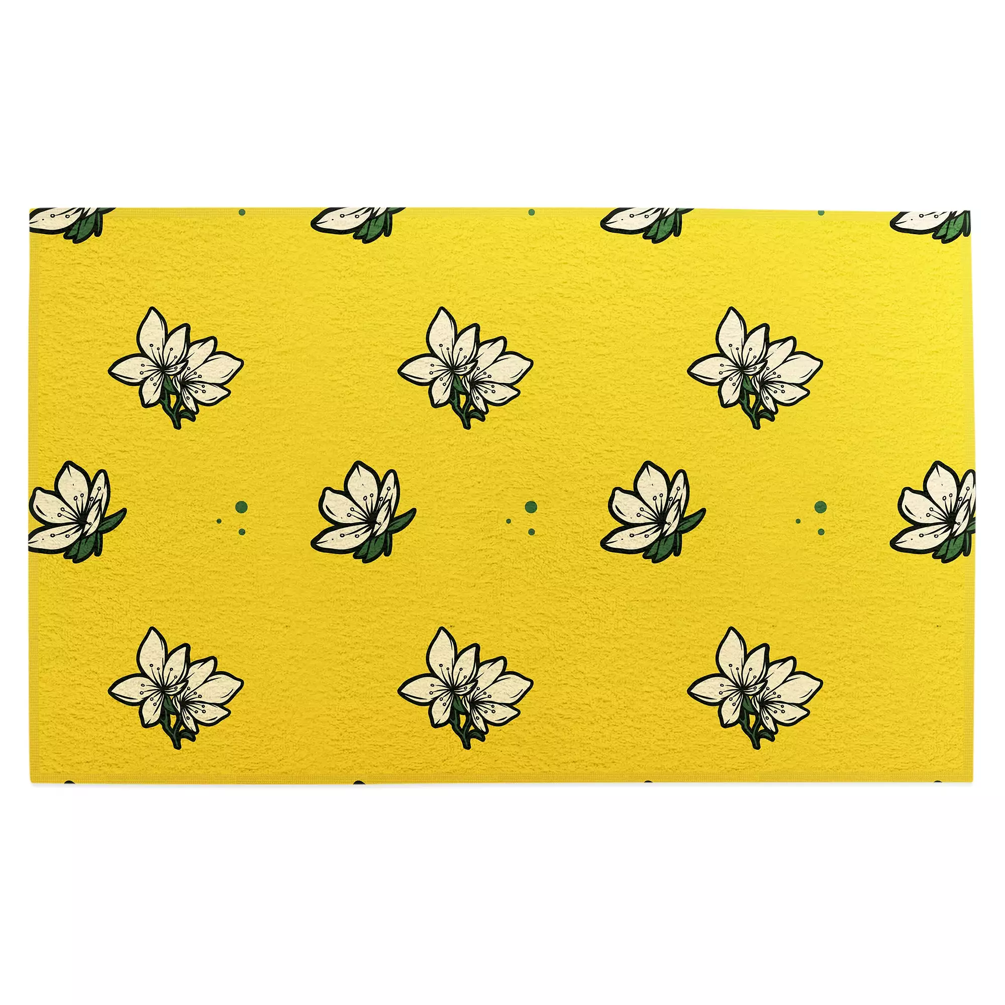 Yellow Azalea Golf Towel